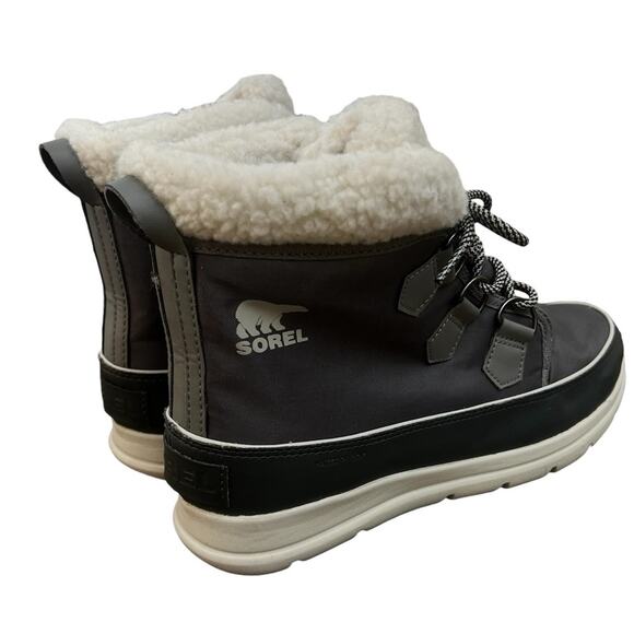 NWOT Women’s Sorel Explorer Carnival Gray Boots – Sz 9.5 - Picture 4 of 8